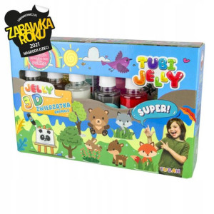 TUBAN Tubi Jelly 6 kolorów - Zwierzątka