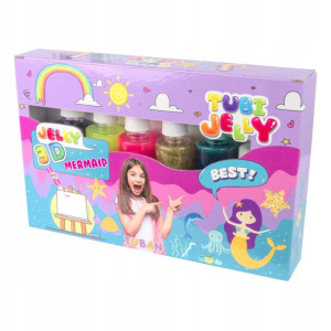 TUBAN Tubi Jelly 6 kolorów - Syrenka
