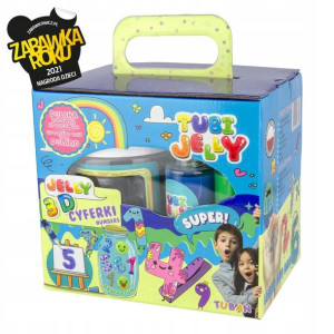 Tubi Jelly 6 Kolorów + Małe Akwarium – Cyferki