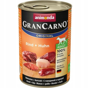 ANIMONDA Grancarno Adult wołowina i kurczak 400g