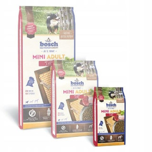 BOSCH Mini Adult Lamb & Rice 1kg - sucha karma