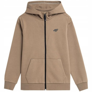 Bluza dla chłopca 4F beżowa 4FJSS23TSWSM219 158cm