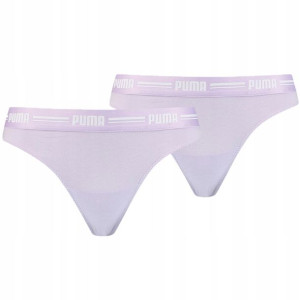 Bielizna damska Puma String 2P Pack fioletowa XL