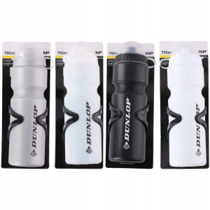 Bidon Dunlop z uchwytem 750ml biały 04272-2042725