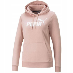 Bluza damska ESS Logo Hoodie FL różowa 586789 47 L
