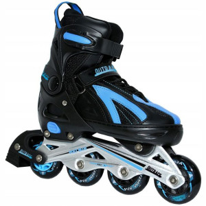 Łyżworolki Outrace Blue czarno-niebieskie 40-43