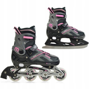 Łyżworolki Mico Flos Girl 2w1 40-43