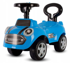 Jeździk samochód auto pchacz GO GO Fassion nieb