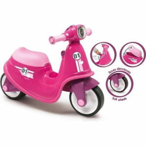 Rower dziecięcy Smoby Pink Kids Scooter Motocykl Bez pedałów