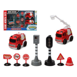 zestaw strażacki Traffic City 112840 (9 pcs)