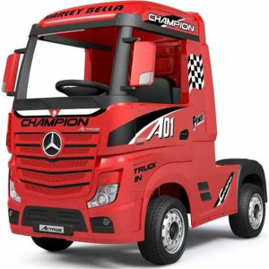 TIR Injusa Mercedes Benz Actros Czerwony Zdalnie sterowany 12 V
