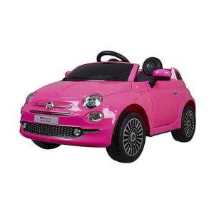 Elektryczny Samochód dla Dzieci Fiat 500 MP3 Różowy Z pilotem