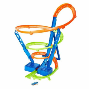 Tor z Wyrzutnią Hot Wheels Cyclone Crash