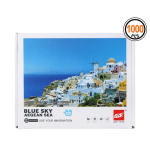 układanka puzzle Blue Sky Aegean Sea 1000 pcs