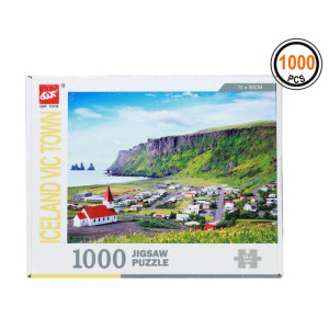 układanka puzzle Iceland Vic Town 1000 pcs