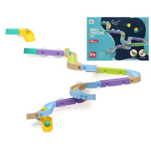 Budowa Drogi Ball Tracks Set 40 Części