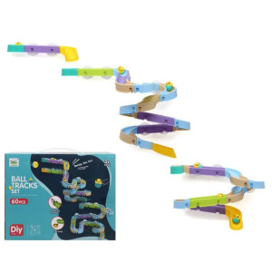 Budowa Drogi Ball Tracks Set 60 Części