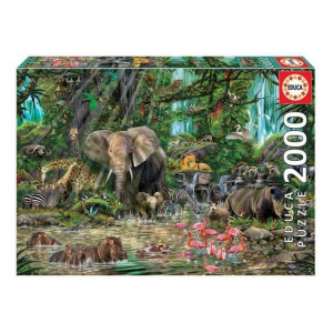 układanka puzzle Jungla Africana Educa (2000 pcs)