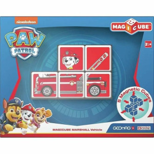 układanka puzzle Geomag Paw Patrol 5 Części