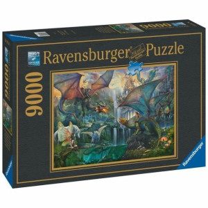 układanka puzzle Ravensburger The Magic Forest of Dragons (9000 Części)