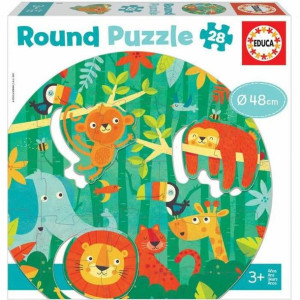 układanka puzzle Educa The Jungle (28 pcs)