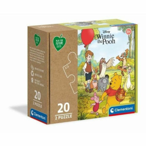 Puzzle dla dzieci Clementoni Winnie the Pooh (2 x 20 Części)