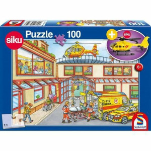 układanka puzzle Schmidt Spiele Rescue Helicopter (100 Części)