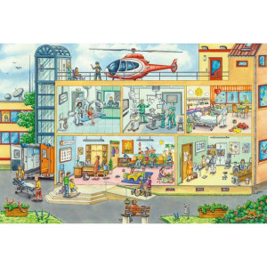 układanka puzzle Schmidt Spiele Pediatric hospital (40 Części)