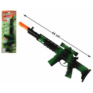 Wojskowy pistolet maszynowy Kolor Zielony 44 cm