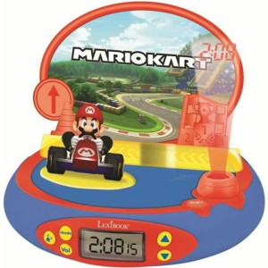 Zegarek z Budzikiem Lexibook Mario Kart Projektor z dźwiękiem