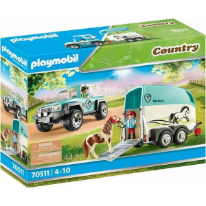 Playset Playmobil Country Kucyk Przyczepa 70511 (44 pcs)