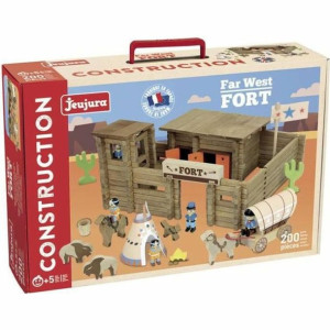 Playset Jeujura  Far West Fort 200 Części (200 Części)