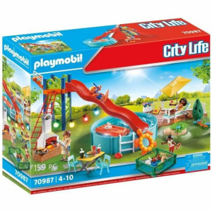 Playset Playmobil 70987 Grill Basen