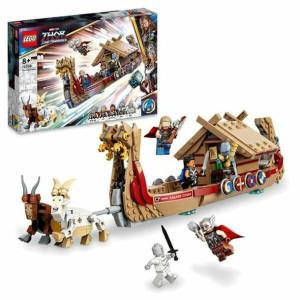 zestaw do budowania Lego Thor Love and Thunder: The Goat Boat