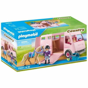 Zestaw Samochodów Playmobil 71237 Koń 47 Części