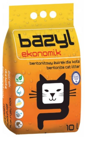 Bazyl Ekonomik Żwirek Dla Kota 10l