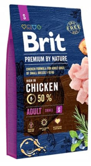 Brit By Nature Adult S Małe Rasy 8kg