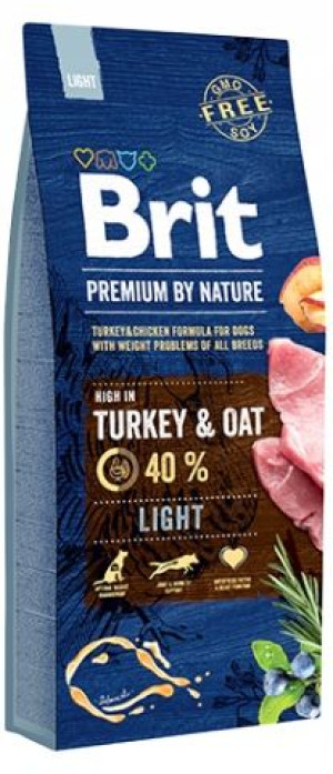 Brit By Nature Light Psy Z Nadwagą 15kg
