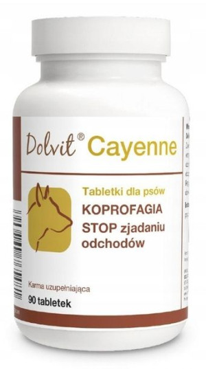 Dolvit Cayenne 90 Tabl. Przeciw Odchodom Pies