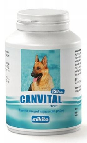 Mikita Canvital Plus Tran 150 Tabl. Dla Psa