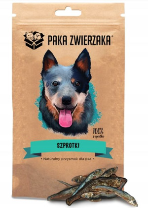 Przysmaki Dla Psa Szprotki Paka Zwierzaka 60g