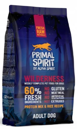 Primal Spirit Wilderness 60% Fresh Miękka 1kg