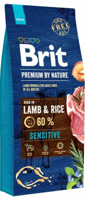 Brit By Nature Sensitive Lamb Karma Dla Psa 15kg