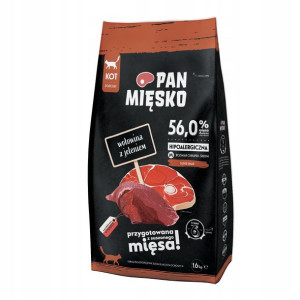 Pan Mięsko Dla Kota Wołowina Jeleń M 1,6kg