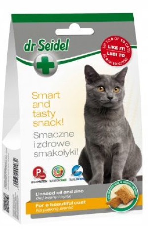 Zdrowe Smakołyki Dr Seidla Kot Piękna Sierść 50g