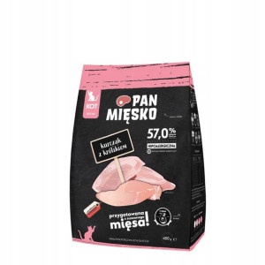 Pan Mięsko Kurczak Królik Kocięta Xs 400g