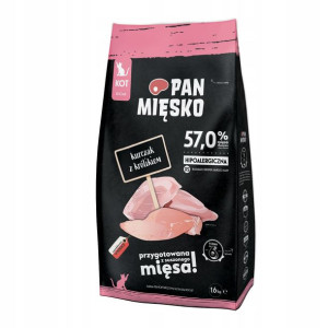 Pan Mięsko Kurczak Królik Kocięta Xs 1,6kg