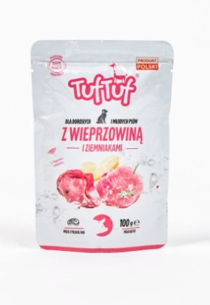 Tuf Tuf Saszetka Psów Mielonka Wieprzowina 300g