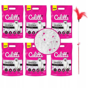 Calitti Crystals Silikonowy Żwirek Dla Kota 6x3.8l