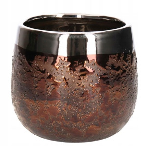 Doniczka Osłonka Ceramiczna Retro 11 Cm Doniczki